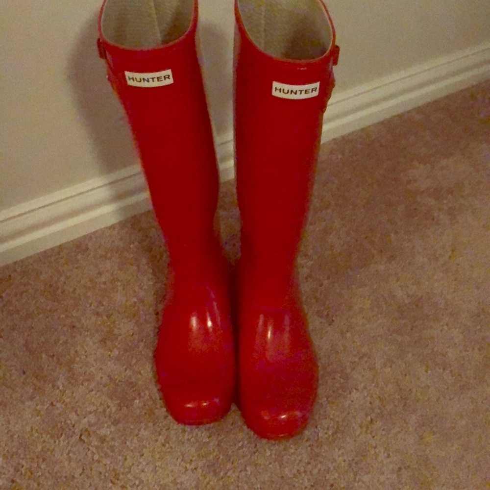 Woman’s hunter boots